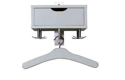 Hallhylla 4 L 120 x D 31,5 x H 30 cm aluminium,