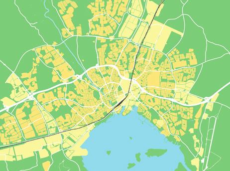 VISION Vad är det vi planerar att bygga? Vi har tydligt valt att skilja p ursprungliga simanläggning bostäderna i parken, nedan om det kulturvärde som byg vi göra ett så litet intrång i p simhallen.