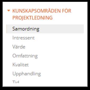 Samordning i projekt har