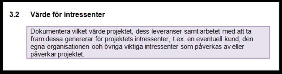 Ändringar i dokumentmallar
