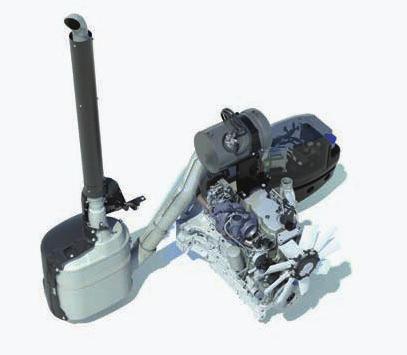 ECOBlue HI-eSCR Detta är en vidareutveckling av befintligt ECOBlue SCR-system som ger högsta effektivitet på NOx-omvandling inom branschen.