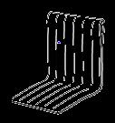 VB Artikel Standard och tillval Cross 5 VB Artikel nr Ryggstöd Cross 3A Triangulär -8 +18 X Rygg 3A standard X 3A hög Klädsel rygg Standard reglerbar 35-40 cm 62953-60 X 42.