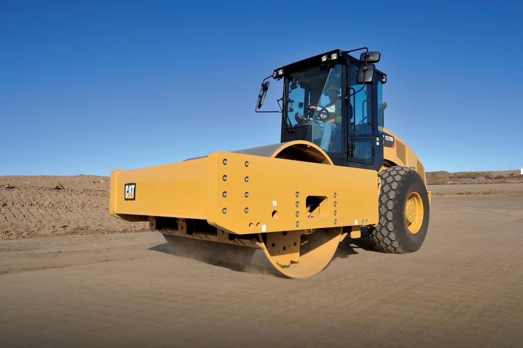 CAT-MOTORER: OPTIMERADE FÖR ATT GE EFFEKT OCH EFFEKTIVITET CS/CP44B 75 kw (100,6 hp) CS/CP54B, CS64B 98 kw (131 hp)* CS/CP56B, CS66B, CS/CP68B 117 kw (157 hp)* CS/CP74B, CS76B, CS78B, CS79B 129,5 kw