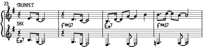 Det är skönt att skriva på det sättet ibland. Att bara gå in för att göra bra musik.