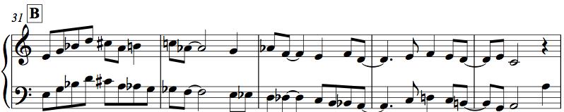 varandra i den komponistiska processen är något jag verkligen tycker är spännande, det har väl klargjorts vid det här laget. Här är inledningen.