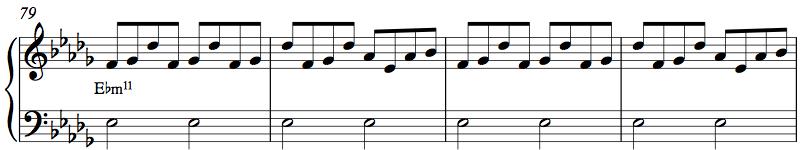 Istället arbetade jag fram en soloform som kunde ta vid i denna del av storformen.