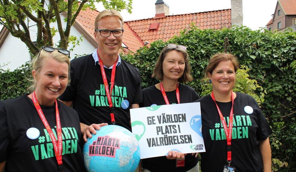 VALARBETET #HJÄRTAVÄRLDEN 2018 genomförde CONCORD Sverige ett omfattande arbete inför riksdagsvalet för att få politiker och media att lyfta globala frågor i valrörelsen.