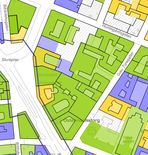 Sida 6 (27) Djurgården. Detta innebär att i planeringen måste hänsyn tas till stadens kulturhistoriska värden, dess skönhet och karaktär.
