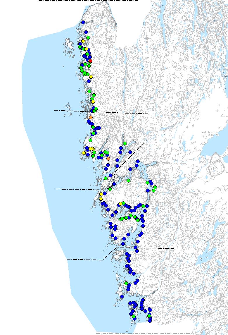 Region 1 HydroGIS AB 2006 Region 2 Region 3 Täckningsgrad 76-100 % 51-75 % 26-50 %