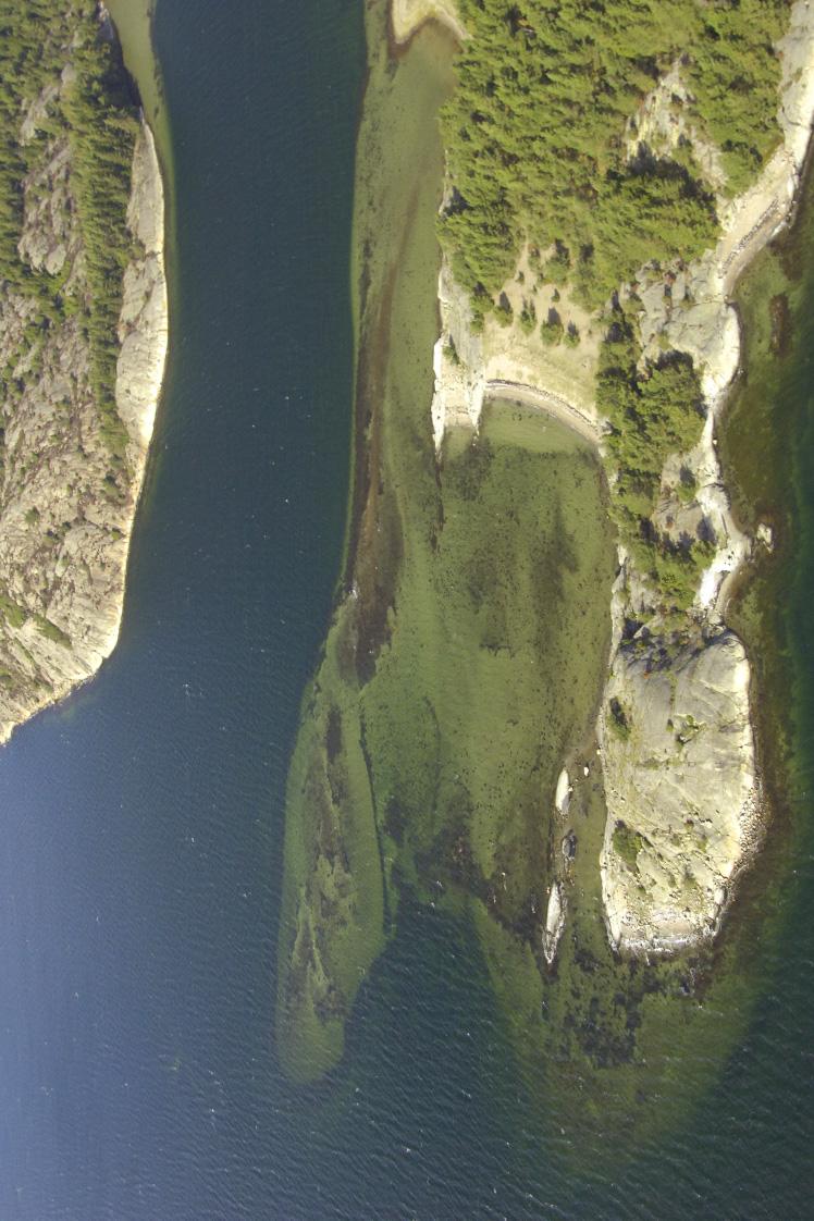 RESULTAT Sydvästra Hjältön med markerad