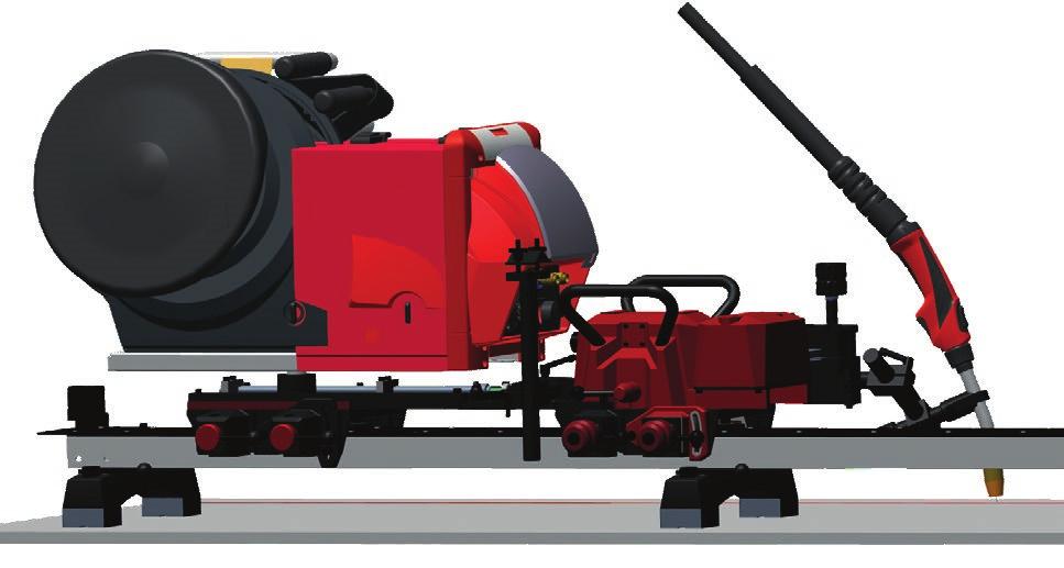 FlexTrack 45 Pro / 11 VAGN FÖR MATARVERK / För användning på raka skenor i PA