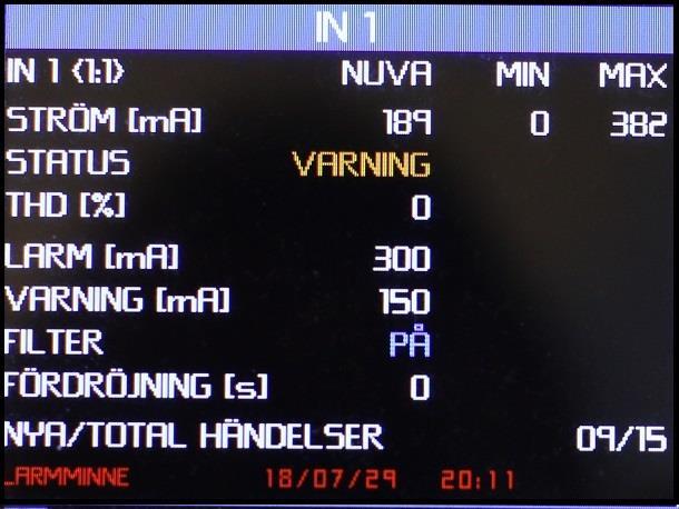 För visning av en annan ingång, använd INPUT SELECT till att ange det önskade ingångsnumret och välj sedan Ok eller använd meny-orienteringstangenterna vänster och höger för visning av föregående