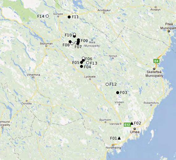 8 Viktor Nilsson-Örtman Från Sverige är reliktflugan fram tills nyligen bara känd från ett fåtal lokaler i Skåne, Halland, Småland, Östergötland och Sörmland.