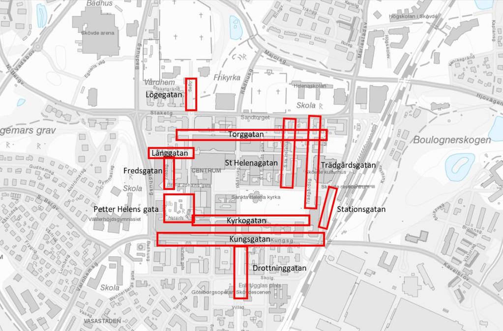 centrala Skövde 2018. Källa: Skövde kommun. Figur 4.