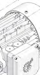 SK 03 - SK 53 Anbaugehäuse für Stirnradgetriebe Add-on housing for Helical Gear Unit 用于螺旋齿轮装置附加外壳 1136 1140 1141 1130 1137 1131 1110