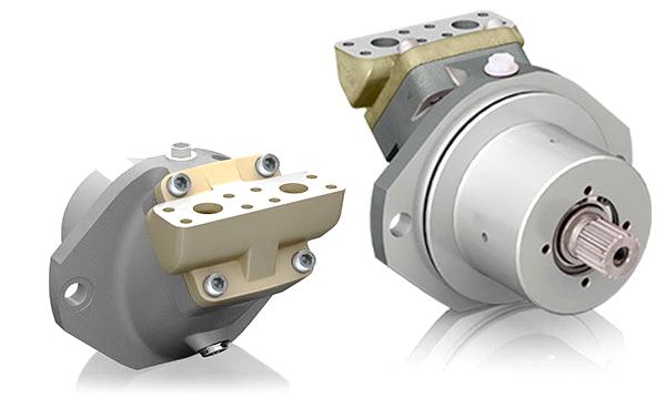 Sunfabs SCM 025-108 M2 är en serie robusta axialkolvmotorer med cartridgefläns som är särskilt lämpad för vinsch-, sväng- samt hjul- och banddrifter.