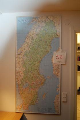 Sverige karta 0165-058 Avslut:
