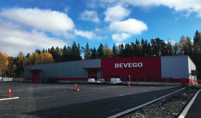 NYA LOKALER Bild från bygget i Borås.