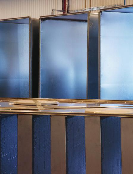 VENTILATION I MÖLNDAL Rektangulära kanalsystem Profiduct har en omfattande tillverkning av rektangulära ljuddämpare BAKR och BBKR med tillhörande ljud- och tryckfallsdata.