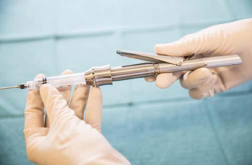 NANOZOLID FÖR BEHANDLING AV PROSTATACANCER LIDDS längst framskridna projekt Liproca Depot mot prostatacancer gör det möjligt att injicera ett väl beprövat antiandrogent läkemedel 2-HOF