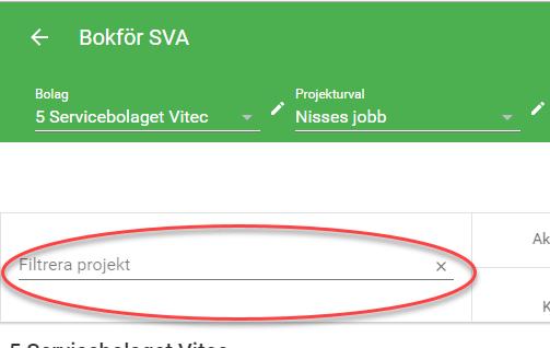 Om förändringar sker som påverkar den successiva vinstavräkningen behöver du därför se till att hämta om informationen innan du