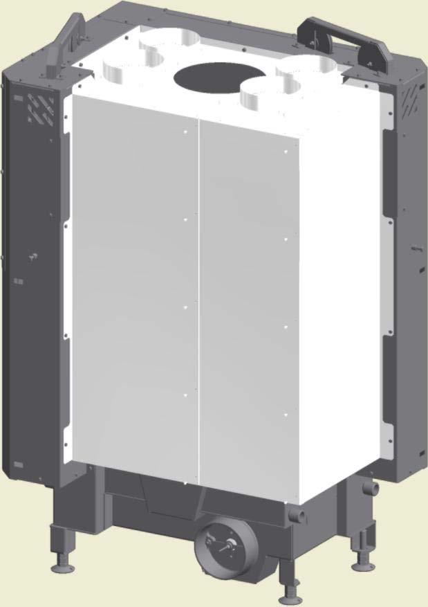 MONTERA VÄRMESKÖLD/KONVEKTONSSTUTS (TLLBEHÖR) 2 1 7 Placera metallplatta 3 på