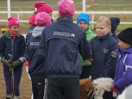 Ridskoleverksamheten Ridskoleverksamheten disponerar idag 20 st. hästar och ponnyer som är uppstallade vid Ekbacken i Järna.
