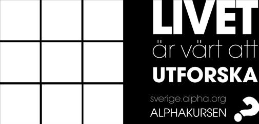 Slutligen är det dags för samtal i smågrupper där vi får ställa frågor och bidra med våra tankar. Vem är Alpha för?