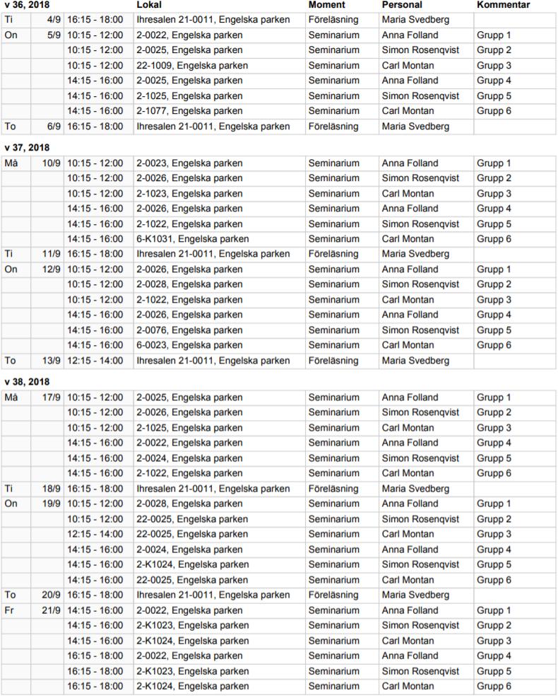 TEORETISK FILOSOFI A Kritiskt tänkande KURSBESKRIVNINGAR Lärare: Maria Svedberg, Anna Folland, Carl Montan, Simon