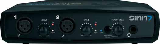 USB/ XLR Interface USB audio interface with convenient cord design USB 2.0 technology 16 bit resolution 48 khz A/D converter Output: USB 2.