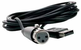 and extremely low-noise technology for ideal recording performances Volume adjustment for headphones and main output Direct monitoring without latency period 48 V phantom power can be activated