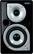 Resonance-absorbing MDF high-density housing Instantly visible power LED on the front On/off switch Volume control Spatial adjustment (0, -2, -4 db)