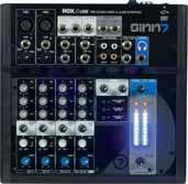 signals between a computer and the Rox mixer Low-noise, firstclass sound characteristics with a lot of head room High-quality components and especially robust construction 1 mono mic/line input 2