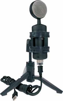 mpod Professional USB microphone for podcasting Condenser microphone with one-sided directional characteristics USB 2.