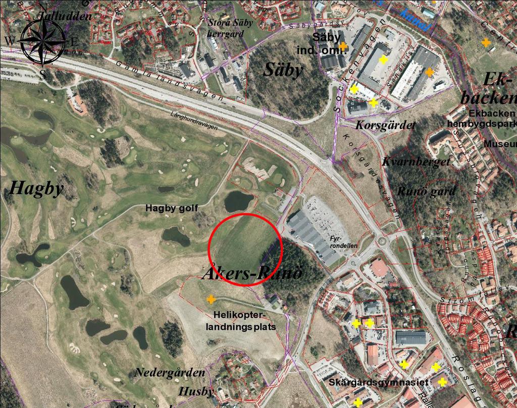 Pilstugetomten (detaljplan nr 442) ingår i Områdesplan för Runö- Husby infartshandelsområde.