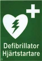 07 Hämta hjärtstartaren Fortsätt livräddande hjälp medan hjärtstartaren hämtas AED AED 5 Starta hjärtstartaren Följ hjärtstartarens instruktioner 7 9 Följ instruktionen 2 Blås Anslut elektroderna