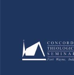 MASTER OF SACRED THEOLOGY Samarbete Församlingsfakulteten och Concordia Theological Seminary (Ft Wayne, USA) i samarbete erbjuder programmet Master of Sacred Theology (STM).