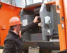 European Parts Depot i Holland. Hitachi Genuine Parts: får maskiner att arbeta längre, med lägre kostnader för drift och underhåll.