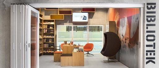 Library Interiors april-juni januari-juni juli-juni Helår Mkr 2019 2018 2019 2018 2018/2019 2018 Omsättning 59,5 67,5 117,0 126,1 275,7 284,8 Rörelseresultat 2,5 5,0 3,0 5,9 21,9 24,8 Rörelsemarginal
