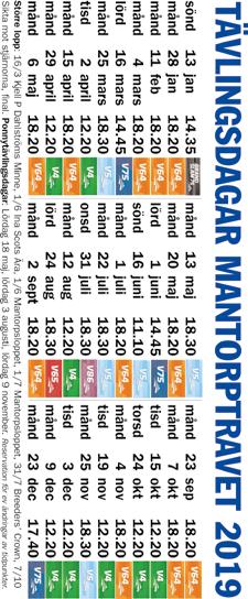 TRAVRETAURANGEN är denna tävlingsdag abonnerad för Tjejkväll! Bordsbeställning: mail info@mantorp.travsport.se eller tel 0-8 00.