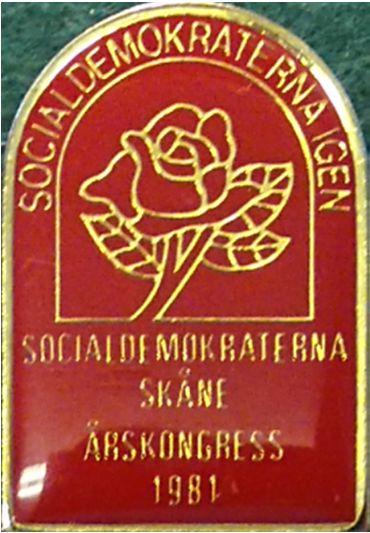 2 SAP i Skåne Årskongress 1980