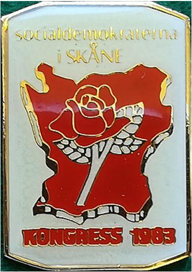 H 1.4 Socialdemokraterna Skåne kongress 1982 Framtid för