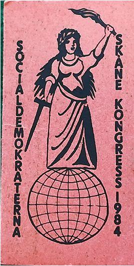 5 Socialdemokraterna Skåne kongress 1983. (S.R.73) H 1.