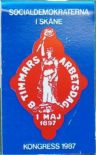 2 Socialdemokraterna i Skåne kongress 1987, (Kopia av