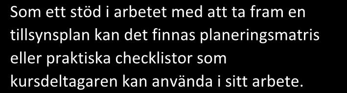 2019-02-22 Tillsynsplanen bör visa hur myndigheten avser att tillsynen ska bidra till att säkerställa syftet med miljöbalken.