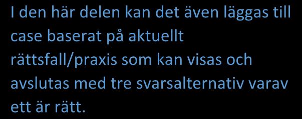 2019-02-22 Kursdeltagaren kan få kunskap om att förelägganden enligt miljöbalken inte omfattas av rättskraft, och alltså kan ändras av den myndighet som har utfärdat dem.