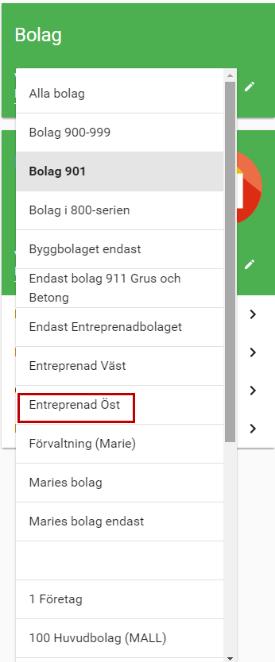 Obegränsat antal urval kan läggas upp.