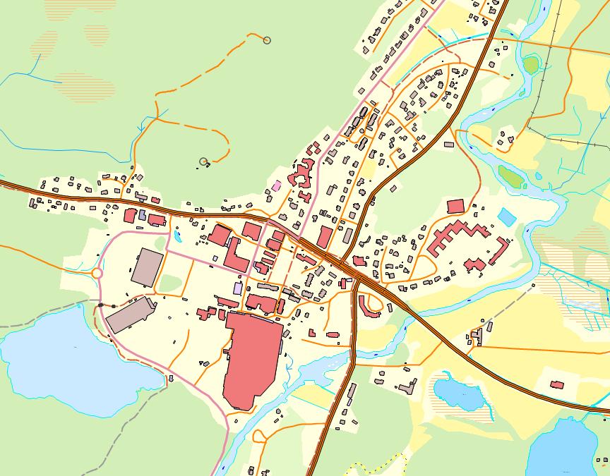 1.3 Läge, areal och markägoförhållanden Planområdet är beläget i centrala Ullared.