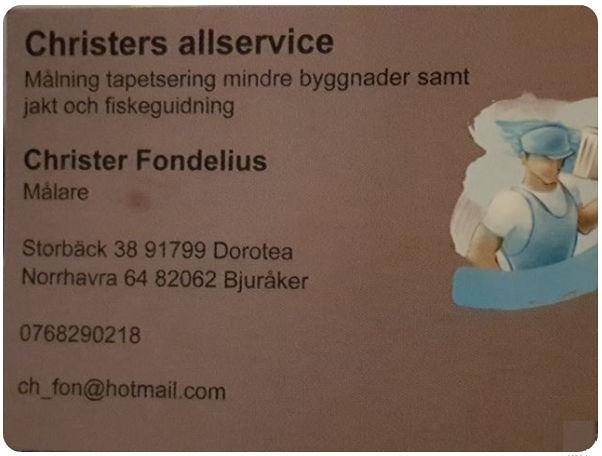 Vi har försäljning
