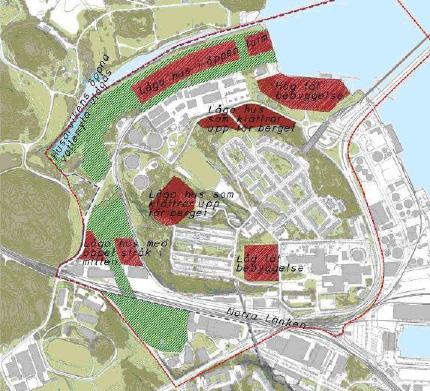 HJORTHAGEN att det begränsade antalet bostäder strider mot det övergripande syftet med planeringen i Hjorthagen.